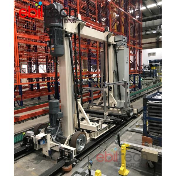 Rail Single Double Column Miniload Stacker Crane ASRS Automatic Box Picking and Retrieval System