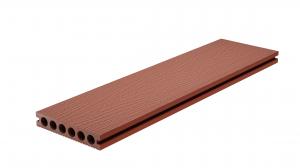 Buy cheap Red Brown 146 X 22 WPC 3d Wall Panel Outdoor Plastic Deck Boards Composite Decking Floor product