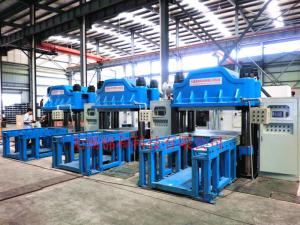 Buy cheap hydraulic rubber moulding machine press 1200 Tons Rubber Bearing Curing Press Machine product