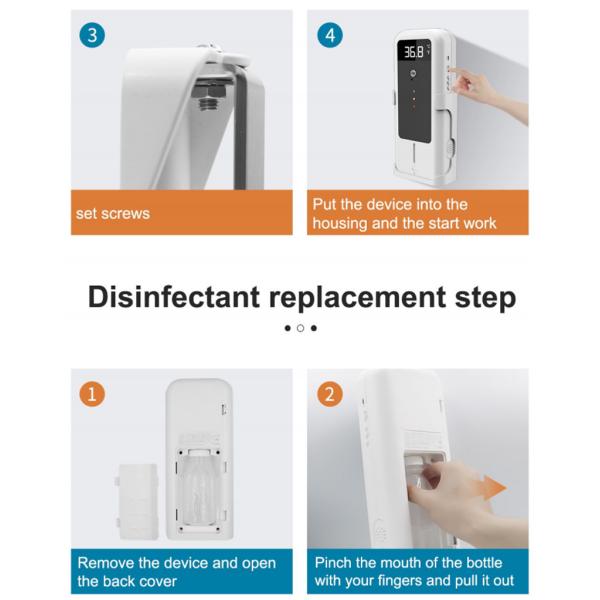 Floor Stand 300ml Touchless Liquid Hand Sanitizer