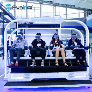 China Dynamic Seats 9D Virtual Reality Cinema With Deepoon E3 VR Glasses Realistic Wind Effects on sale