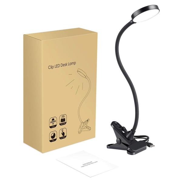 Silicone Neck USB LED Table Lamp Free Angle Adjustable 5W 4000K Color Temperature