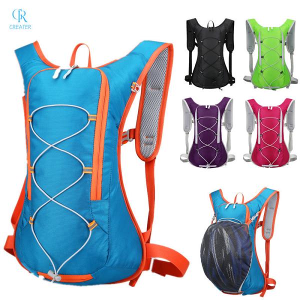 Custom Sports Cycling Helmet Bag Backpack Hydration Pack Bag Waterproof