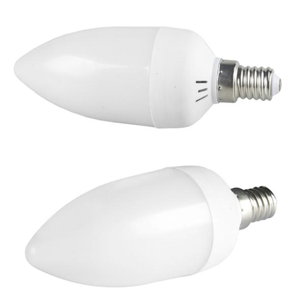 ABS Flicker Flame Night Light Bulbs 265VAC E14 Flickering Candle Bulb