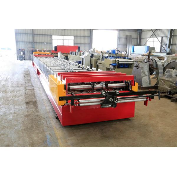 Fully Automatic Durable Floor Deck Roll Forming Machine 0.8-1.5mm Thickness