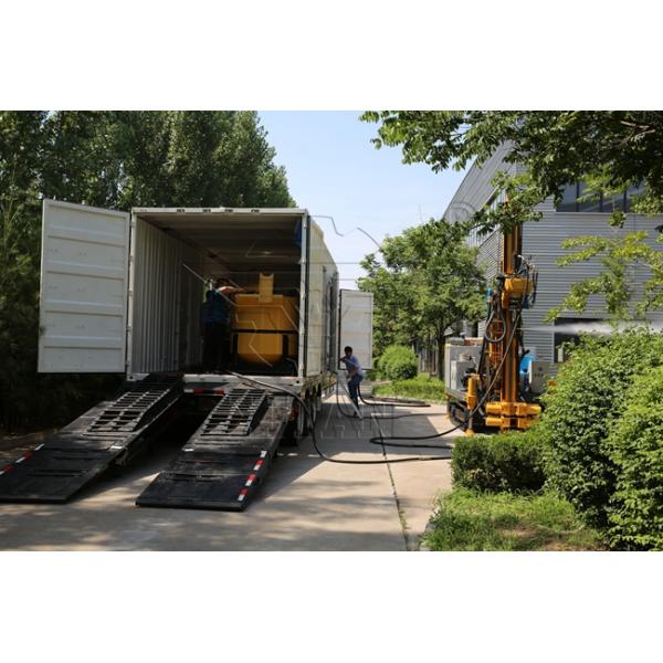 DTH Borehole Driling Machine Multi Purpose Rigs With Air Compressor