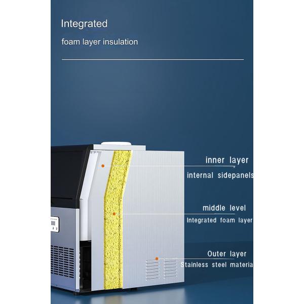 Upgrade Your Kitchen with Our Compact and Convenient Automatic Ice Maker Machine