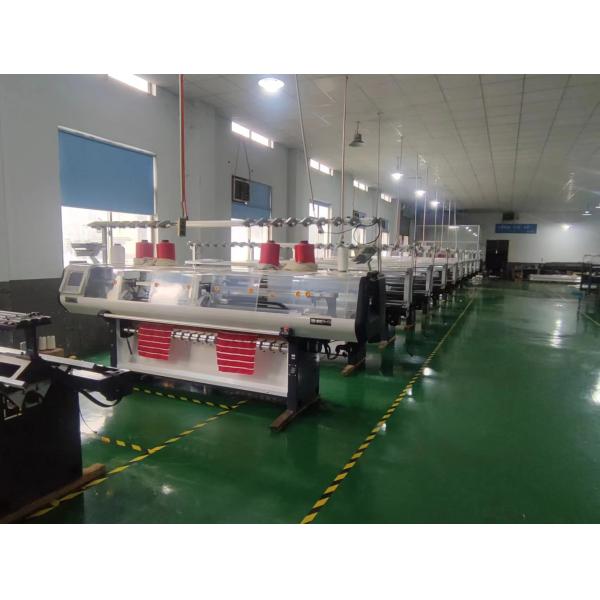 Computerized Flat Knitting Polo T-shirt Collar Making Machine Factory Sales