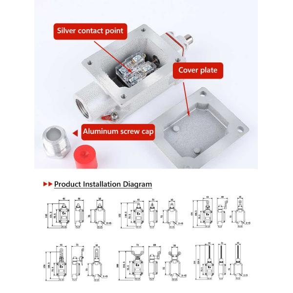ATEX Explosion Proof Actuator Limit Switch BXT-LX5 Series