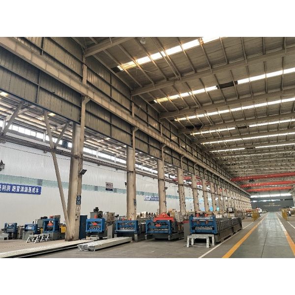 Prefab Steel Warehouse engineered for high load bearing capacity supporting heavy machinery and large volume storage needs