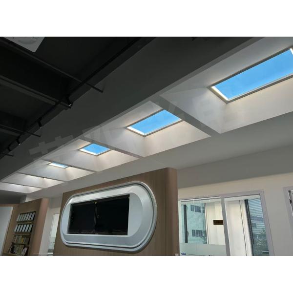 Brighten Up Your Space with Fake Window Panel 4000 Lumen Brightness and Natural Sunlight