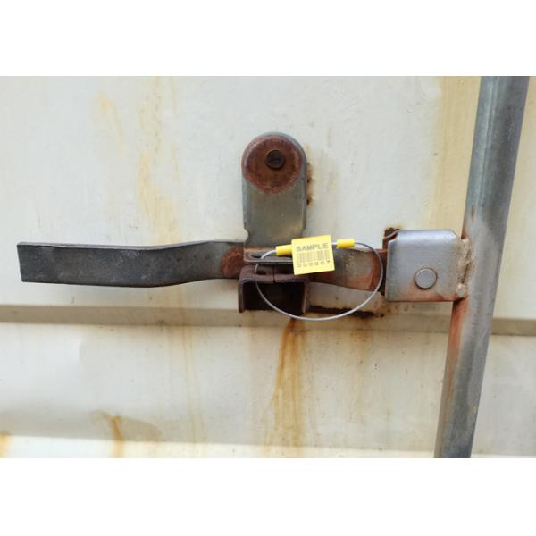 250*27.5*12.4 mm Fixed Length Cable Security Seal with 2.8 KN Tensile Strength and ABS Material