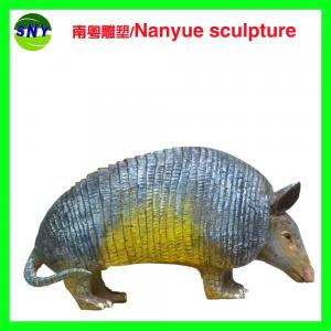 China life size artificial statue   pangolin model  doll as decoration statue in garden park on sale