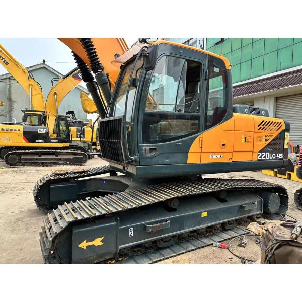 Used Hyundai Digger R220-9S Secondhand 22ton Medium Type Crawler Excavator