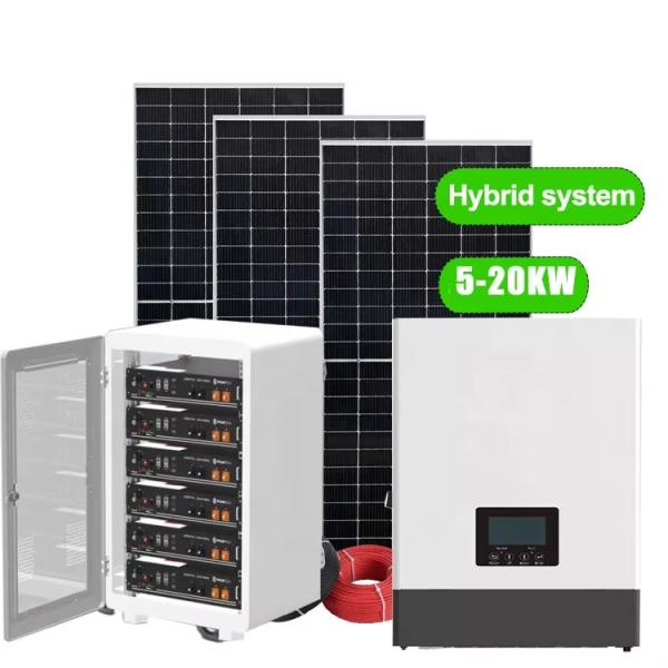 Sangsolar 5kw Off Grid Hybrid Solar Energy System All In One Storage Single Phase For 5kw Solar Energy System