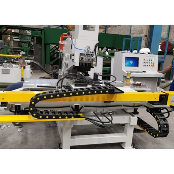 Automatic CNC Hydraulic Punching Machine For Power Transmission Line Tower Connection Plate