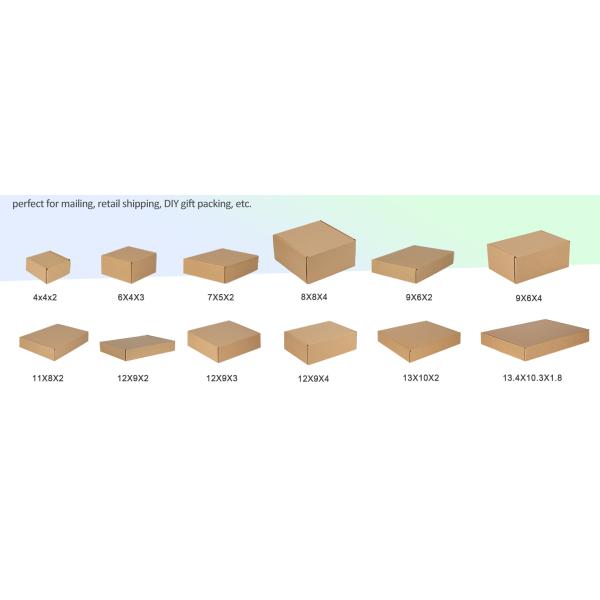 Brown Corrugated Cardboard Literature Mailer Box For Packaging, Mailing, Business Mailing Packing Literature Mailer