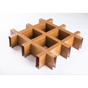 Buy cheap Suspended Grid Ceiling System Exhibition Hall Open Cell Ceiling System from wholesalers