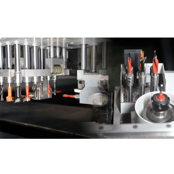 High Precision CNC 6 Side Drilling Machine For Wood Panel Processing