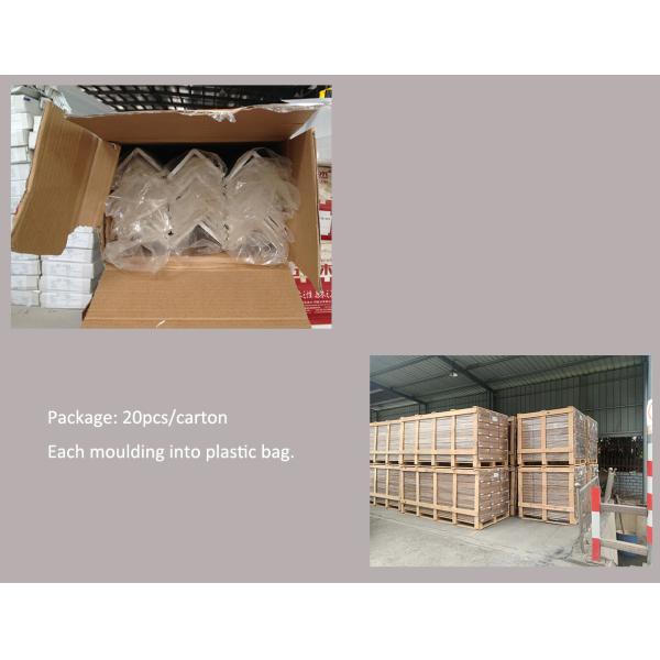 Anti Collision PVC Corner Strips Right Angle Wood Colors 50 X 50mm