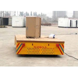 Large Table Electric Trackless Transfer Cart For Material Moving Customized