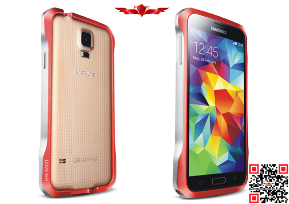 Unique Fashion Design Import Aluminum CNC Processing Bumper For Samsung Galaxy S5