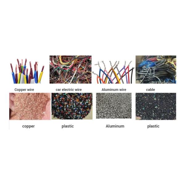 Outer Surface Process Waste Copper Electric Wire Separating Granulator for Recycling