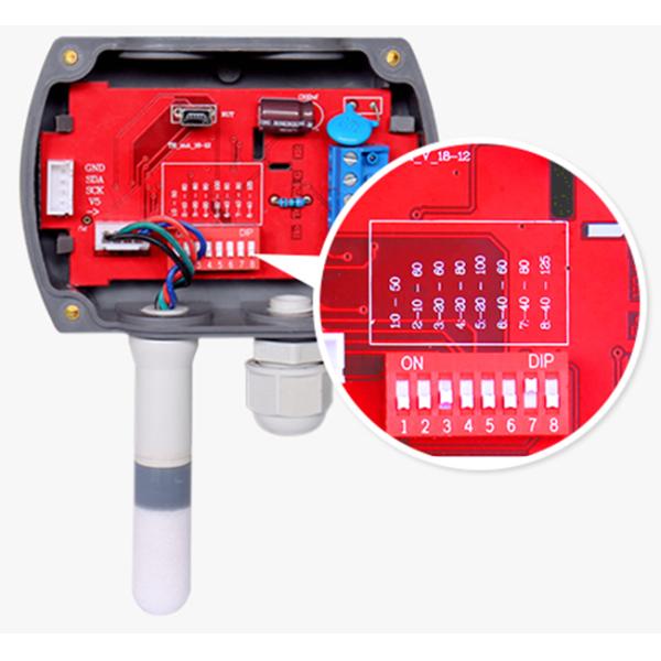 4-20mA Wall mounted temperature humidity transmitter sensor with RS485