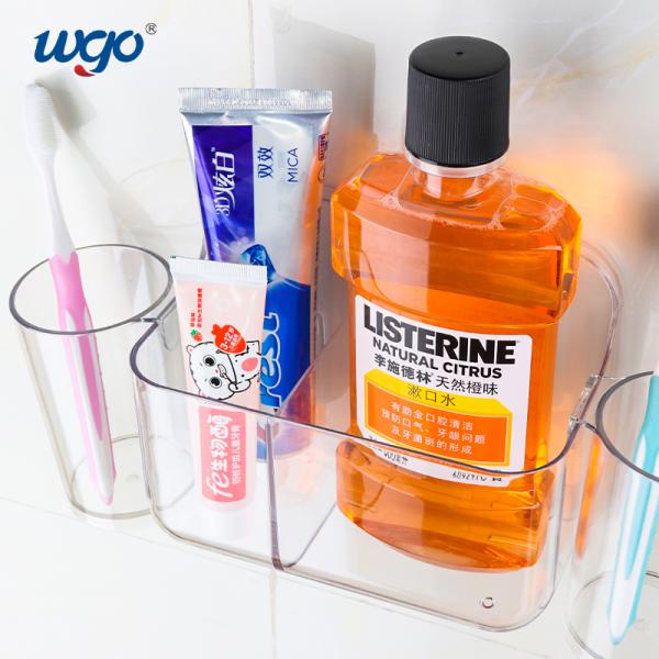 5kg Suction Fixed Toothbrush Cup Holder ISO 9001 Certified