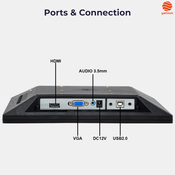 10.1” 10-Point Touch POS Machine Windows 11 Pro/Android 11, Core i5/2GB RAM, 128GB/32GB Storage, Multi-Port Connectivity for Retail & Hospitality