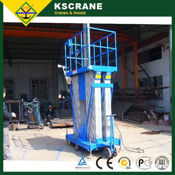 Quality 2016 Hot Sale Aluminum Mast-type Aerial Hydraulic Lift for sale