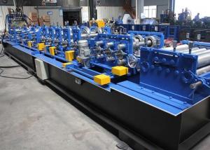 Buy cheap Galvanized Steel C Z Purlin Roll Forming Machine 1.5 - 3.0mm Feeding Thickness product