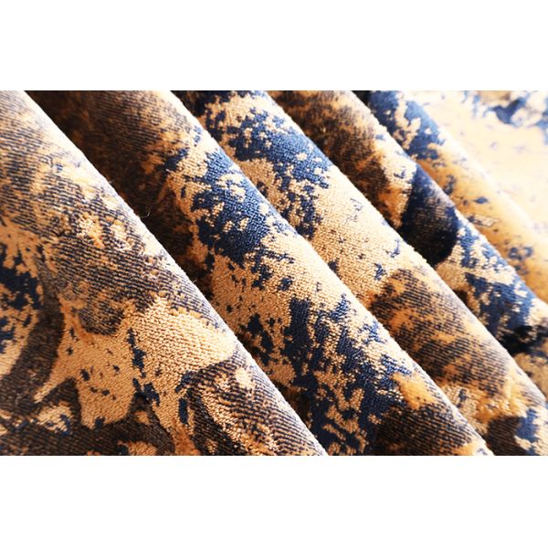 Two-tone Forest Pattern Jacquard Velvet Fabric For Sofa