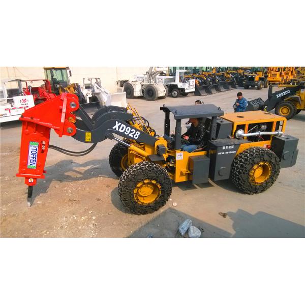 Underground wheel loader XD928 rated load 2.0ton with 1cbm bucket capacity