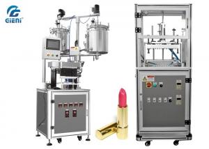 Buy cheap Durable Cosmetic Cream Filling Machine 12 nozzles with Air Blowing Type Mould Releaser product