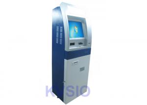 Buy cheap Custom Color / Logos Cash Payment Kiosk , Payment Machine Kiosk User Friendly product