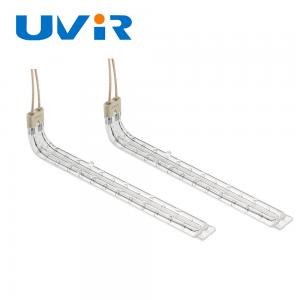 Buy cheap Transparent Double Quartz Halogen Heating Tube Infrared Accessories product