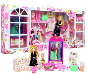 China Barbie doll sweet Barbie house gift box full suit dream ba pyrene princess girl on sale