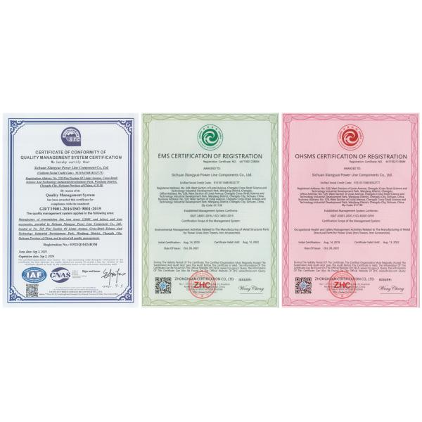 High Voltage Galvanized 220KV Power Transformer Substation Structures Electric Power Pole