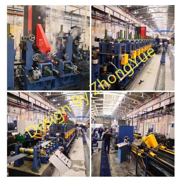 Cold Rolling Square Shape Welded Tube Mill Rigid Structure