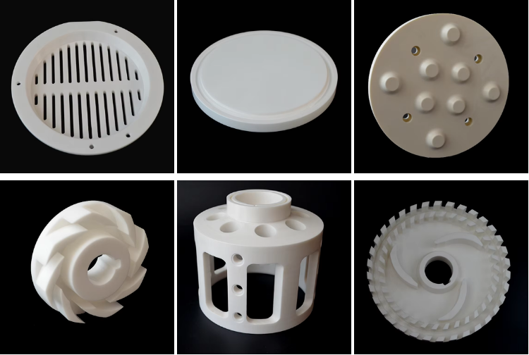 High Temperature Zirconia Ceramic Parts Precision Industrial Ceramic Structural Parts