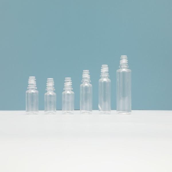 Customizable Transparent Childproof E Liquid Bottles Various Sizes Available for Personalized Logo Design.