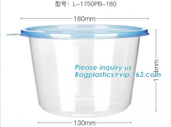 Food grade plastic disposable plastic take away bento box with 4 compartment,Containers Plastic Leakproof Food Container