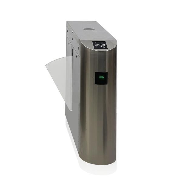 High Speed Adjustable Flap Turnstile Gate -35℃ ~ + 80℃ Anti Collision