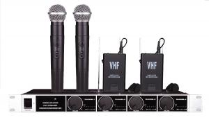 China SM-9090 4 channel VHF wireless microphone system /  Nigeria Ghana hot sell on sale