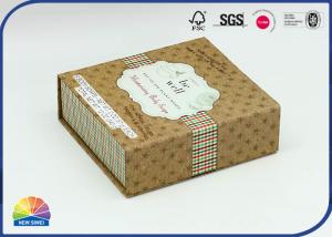 Buy cheap 350g White Cardboard Magnetic Lock Rigid Gift Cardboard Paper Box product