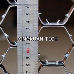 Buy cheap Lance Type Metal Hexagon Mesh for Refractory Lining Carbon steel Q235 0Cr13 Material product