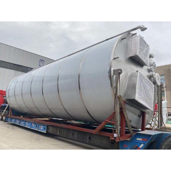 Cooling Stainless Steel Tanks Milk Silo Storage Tank Outdoor