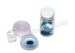 Buy cheap Poker Cheat Invisible Ink Contact Lenses / Casino Blue UV Contact Lenses product