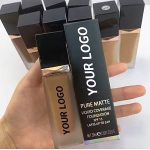 China Full Coverage Foundation Private Label Makeup OEM Matte Foundation on sale